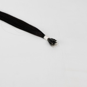 Extensions de cheveux indiens vierges à 100%, pointes plates, un seul donneur, Remy, micro-liens, soyeux, naturellement lisses, cuticules alignées, longue durée - Product Image 5