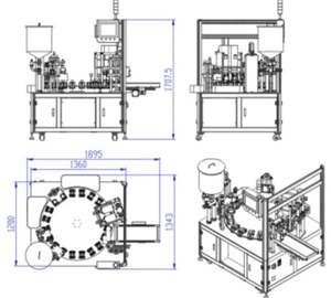 Economical 220V Semi-Auto Cream Jar <b>Filling</b> <b>Machine</b> Piston-Driven Pneumatic Cosmetic Wood Packaging Product <b>Filling</b> <b>Machines</b> - Product Image 2