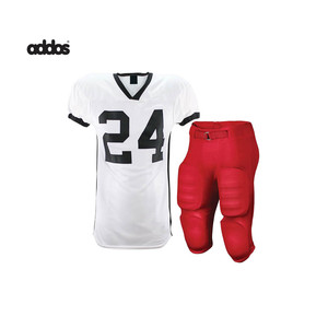 2025 dernière conception Oem personnalisé meilleur Football américain jeunes uniformes pas cher prix maillot authentique cousu tous les maillots du collège - Product Image 2