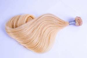 Extensiones de cabello virgen Rubio indio suave de alta calidad doble dibujado precio bajo exportador directo - Product Image 6