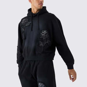 Mens <b>Oversized</b> <b>Fleece</b> Cotton Tracksuit <b>Hoodie</b> Sweatpants Joggers & Cargo Pants Pullover Sweatshirt Set - Product Image 5
