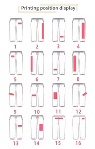 กางเกงลำลองขายาวสำหรับผู้ชายกางเกงวอร์มขาบานแบบรูดกระเป๋าข้างมีเชือกรูดไซส์พิเศษกางเกงขนแกะผ้าฝ้าย100% - Product Image 6