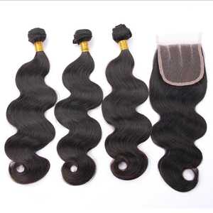 Extensions de cheveux vierges indiens Remy, tissage personnalisé, double trame, cuticules alignées, soyeuses et rebondissantes - Product Image 6