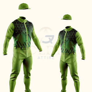 Uniforme de baseball personnalisé de qualité supérieure, tissu sublimé, uniforme de baseball, uniforme de sport, maillot de baseball brodé - Product Image 1