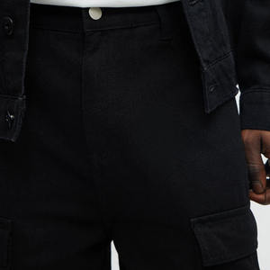 กางเกงคาร์โก้ปรับได้พร้อมกระเป๋าผ้าฝ้ายนุ่มระบายอากาศและสบายมีหลายกระเป๋า2026ดีไซน์ทรงตรงพอดีตัว - Product Image 3