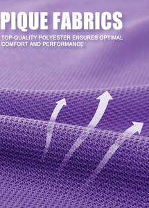 Cómodo para camiseta Polo con piqué de algodón transpirable silueta inteligente y patrón sólido con estilo llamativo - Product Image 6