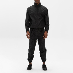 2025 OEM unisexe hommes femmes 100% polyester mémoire survêtements ensembles assortis 2 pièces hiver imperméable survêtement ensemble avec logo personnalisé - Product Image 1