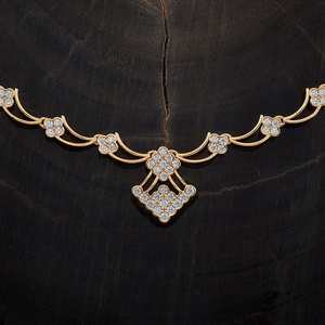 Collier statement en zircon prêt pour la soirée - Product Image 3