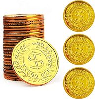 Pièces d'or de pirate Pièces de trésor pour jouer Favor Party Supplies Pirate Party Treasure Hunt Game and Party Favors
