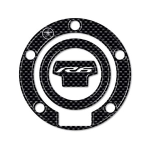 Custom Size 3D Resin Motorcycle Tank Cap Protection Decals <b>Sticker</b> <b>Logo</b> Type for YAMAHA YZF R6 Decoration - Product Image 2