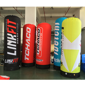 Bán buôn 2.3m Glow-in-The-Dark LED ánh sáng cột Ống Inflatable cho trung tâm hiển thị Wedding party trang trí bóng màn hình - Product Image 4