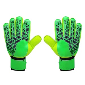 Venta al por mayor de guantes de portero de fútbol antideslizantes de látex personalizados para niños y adolescentes MOQ bajo - Product Image 3