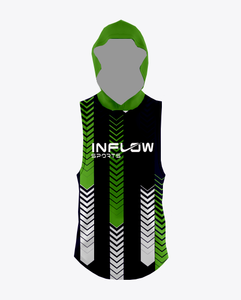 7v7 Winter Uniform Men Hooded Sleeveless Breathable Anti-Bacterial Factory Made Customized logo 100% Polyester Fabric Quick Dry - Product Image 3
