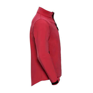 Nuevo diseño personalizado Ropa de trabajo de invierno Chaquetas Softshell a prueba de viento para hombres Chaqueta impermeable con cremallera Soft Shell - Product Image 3