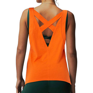 Camisetas sin mangas de gimnasio para mujer de alta calidad de estilo dulce, chaleco de Fitness personalizado para entrenamiento, Yoga, correr, deportes, tela de punto con cuentas - Product Image 6