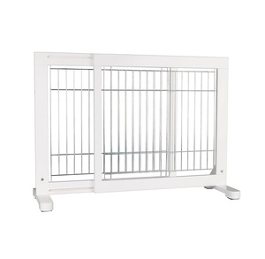 Divisor de habitación de mascotas de madera hecho a mano sostenible para el cuidado del bebé de calidad moderna - Product Image 1