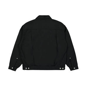 OEM personalizado 100% algodón 2024 mejor calidad chaqueta de trabajador de sarga Lisa para hombre - Product Image 6
