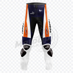 Zonda Dani Pedrosa \ motocicleta montar pantalones personalizados cuero de vaca/canguro pantalones de carreras/Pantalon CE protectores - Product Image 1