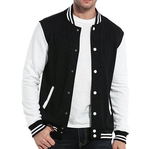 Precio al por mayor hombres Varsity chaquetas Letterman chaquetas transpirable verano parka personalizado béisbol Letterman Varsity Bomber chaqueta - Product Image 2