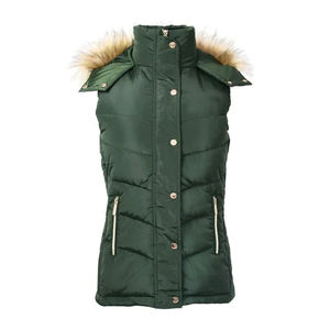 Chaleco de equitación para mujer Premium | Chaleco acolchado con bolsillos seguros con cremallera | Ropa ligera de rendimiento - Product Image 2