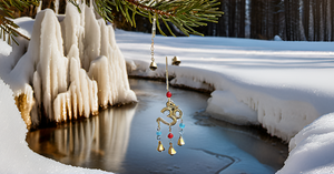 Campanas colgantes de pared de estilo indio Vintage, cuerda decorativa de latón de Metal y cuentas, producto artesanal de Metal - Product Image 4