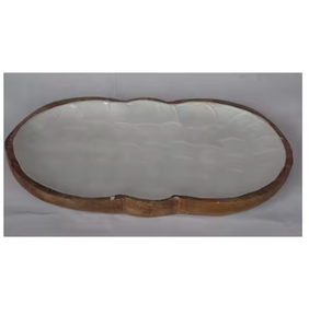 Cuencos de Madera Hechos a Mano en India para Servir en la Cocina, Decoración del Hogar, Aptos para Lavavajillas y Ecológicos, Acabado Esmaltado, Forma Única - Product Image 2