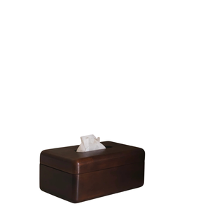 Couvercle de boîte à mouchoirs en bois incendié rustique porte-mouchoirs en bois décoratif pour salle de bain décor à la maison distributeur de serviettes de Style ferme - Product Image 3