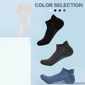 4 Pairs Men <b>Women</b> Merino <b>Wool</b> <b>Socks</b> Low Cut <b>Sock</b> 70% Merino <b>Wool</b> Breathable Comfort Fit Thin for Running Cycling & Skiing <b>Socks</b> - Product Image 4