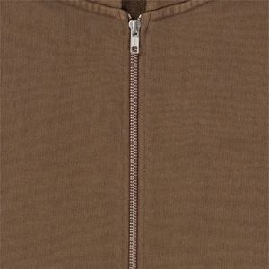 Venta caliente 2025 Nueva alta calidad al por mayor logotipo personalizado de impresión de algodón liso cremallera Sudadera con capucha para hombre Zip Up Hoodie - Product Image 6