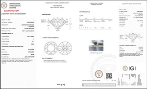 E Couleur VS1 Clarté Taille 2.38 Ct Poli Labgrown Diamant Forme Ronde HPHT-CVD Diamant Bijoux Diamants Lâches - Product Image 5