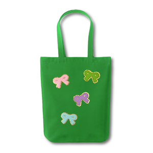 Patchs brodés en chenille en forme de nœud à coller sur les vêtements, les sacs, les chapeaux et les tenues - Product Image 5