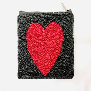 Best Selling Beaded Money Coin Pouch Bead Coin Purse At Wholesale Manufacturer Best Friend Gift Coin Pouch Mother's Day Gift