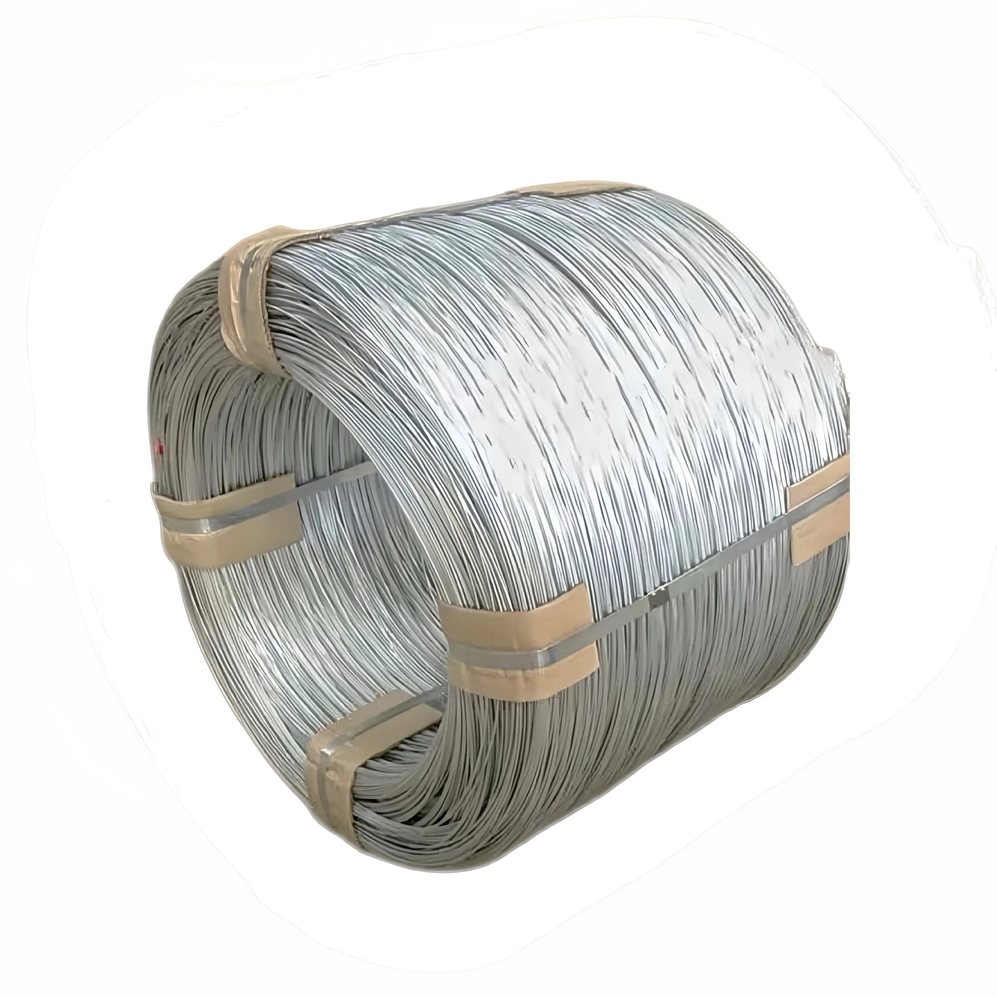 Customized BWG 20 21 22 GI Binding Wire Hot Dipped Galvanized Iron Wire for Various Tying Bundling Packaging