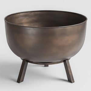 Foyer extérieur en métal haut de gamme, conçu pour les rassemblements dans la cour, offrant chaleur, durabilité et une présence au design élégant - Product Image 5