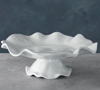 Support à gâteau rond moderne en marbre de style occidental, personnalisable, multifonctionnel, écologique, résistant au four, pour snacks et cupcakes, avec pieds de rangement