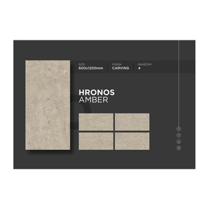 Nouveau design Carrelage en porcelaine ambre HroNos disponible à un prix abordable 600x1200mm - Product Image 1