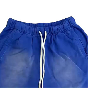 กางเกงขาสั้นวอร์มผ้าวูลเนื้อนุ่มสบาย พิมพ์โลโก้ด้านหน้า สำหรับผู้ชาย - กางเกงขาสั้นสั่งทำพิเศษ เป็นมิตรกับสิ่งแวดล้อม มีทุกขนาด - Product Image 3