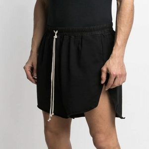 กางเกงขาสั้นผ้าฝ้ายออกกำลังกายสำหรับผู้ชายกางเกงขาสั้นลำลองมีกระเป๋าโลโก้ได้ตามต้องการชุดออกกำลังกายฟิตเนส - Product Image 4