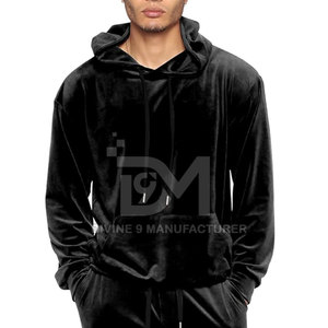 Survêtement en velours pour hommes, dernier style, en matériaux durables, survêtement en velours pour hommes, personnalisé avec votre propre conception - Product Image 6
