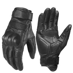 Gants de moto en cuir Hommes Femmes Gants de motocross Gants de moto Écran tactile Moto - Product Image 5