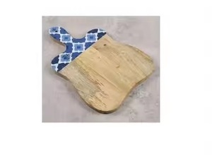 Durable & Eco-Friendly Handcrafted Round Wooden Chopping Board Dishwasher Safe Essential Kitchen Accessory - Product Image 5