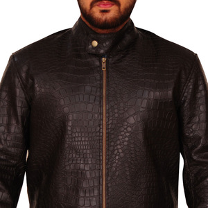 เสื้อแจ็กเก็ตมอเตอร์ไซค์หนังแท้สำหรับผู้ชายเสื้อแจ็กเก็ตมอเตอร์ไซค์หนังแท้สำหรับ100% สำหรับฤดูหนาว - Product Image 6