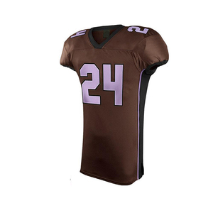 Diseño por encargo uniformes de fútbol americano sublimación de alta calidad equipo personalizado OEM camiseta de fútbol americano - Product Image 2