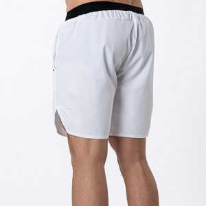 Pantalones Cortos Deportivos de Cintura Alta para Hombre, Logotipo Personalizado, Color Sólido, Secado Rápido, Talla Grande, para Gimnasio y Deportes - Product Image 4