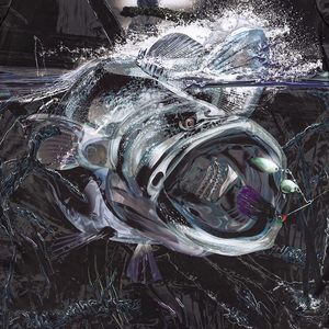 Camiseta de Pesca para Hombre de Alto Rendimiento, Secado Rápido, Transpirable, Colores Personalizados, Protección Solar UPF 50+, Impresión Digital OEM de Alta Calidad - Product Image 3