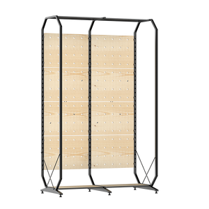 K1 - 120F6 Stylish flexible expansion storage racks Pegboard wall organizer   display stand