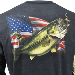 เสื้อตกปลาแขนยาวคอกลมสำหรับผู้ชาย - Product Image 6