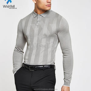 Logo brodé personnalisé 100% coton Polyester couleur unie de haute qualité pour polo hommes Golf affaires uniforme personnalisé imprimé - Product Image 2