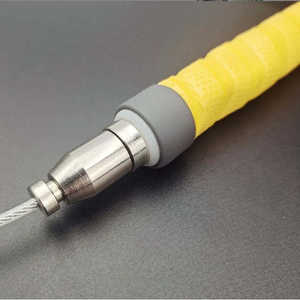 เชือกกระโดดโลโก้สั่งทำได้ ความเร็วสูง ล็อคอัตโนมัติ สำหรับออกกำลังกาย ฟิตเนส ฝึกสมาร์ทเทรนนิ่ง วัสดุ PVC ปรับระดับได้ ด้ามจับกันเหงื่อ สายถ่วงน้ำหนัก - Product Image 3