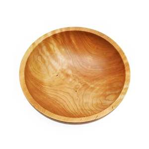 High Quality Eco-Friendly Handcrafted Natural <b>Wooden</b> <b>Salad</b> <b>Bowls</b> with Heart Design Kitchenware for Parties Wholesale Vietnam - Product Image 4